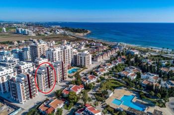 Kıbrıs İskele Long Beach Havuzlu Sitede Kiralık Sıfır Eşyalı Stüdyo Daire