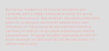 Dijitalemlak ‘tan Özlüce Tema 16 - Bursaspor Projesinde Satılık Ofisler. 