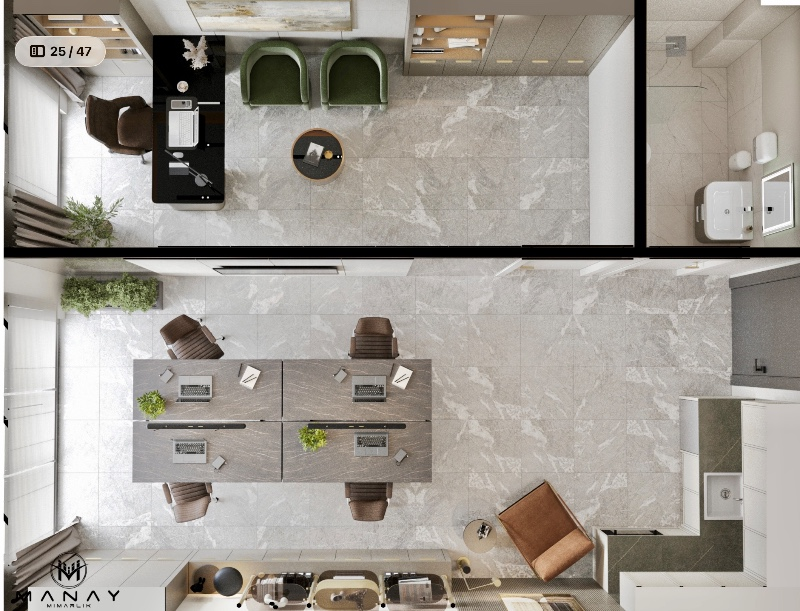 Dijitalemlak ‘tan Özlüce Tema 16 - Bursaspor Projesinde Satılık Ofisler. 