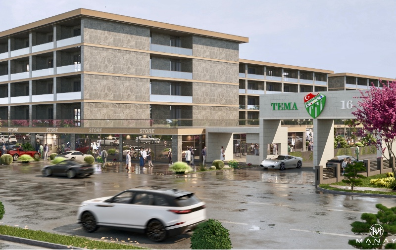 Dijitalemlak ‘tan Özlüce Tema 16 - Bursaspor Projesinde Satılık Ofisler. 