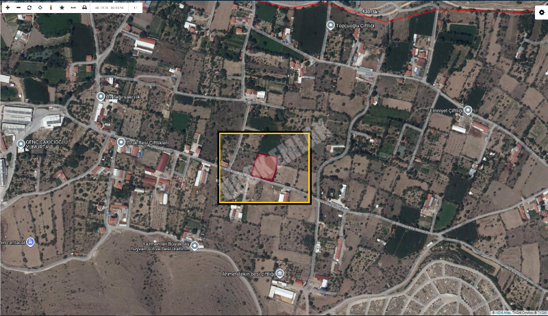 AFYON ÜÇOK EMLAKTAN ATAKÖY MAH SATILIK ! FIRSAT 3.743M² BAĞ - BAHÇE