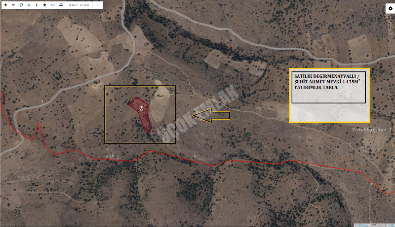AFYON ÜÇOK EMLAKTAN DEĞİRMENAYVALLI KÖYÜ SATILIK FIRSAT ARSALAR