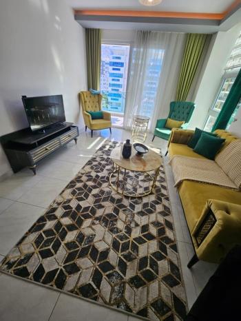 CASA BİANCA RESİDENCE MAHMUTLAR ALANYA KİRALIK EŞYALI 1+1 DAİRE ALANYA ANTALYA
