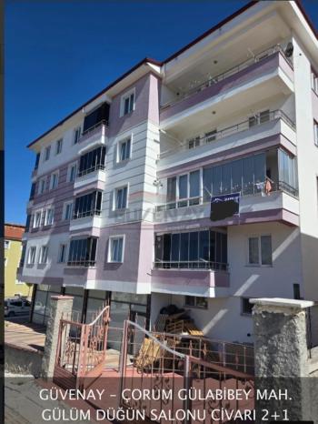 GÜVENAY - ÇORUM GÜLABİBEY MAH. GÜLÜM DÜĞÜN SALONU CİVARI  2+1 KİRALIK DAİRE