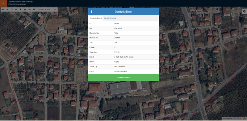 2 ADET BİNA TAPU SAHİBİ PERTA EMLAK ÜMİT TAHMAZ