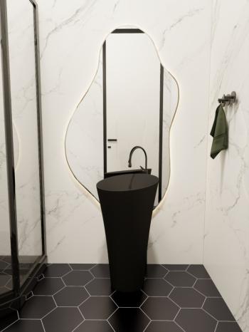 Kıbrıs Girne Alsancak Bölgesinde 380 M2 Arsa Alanı İçerisinde Satılık Lüks 4+1 Modern Mimari Villa 