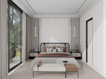 Kıbrıs Girne Alsancak Bölgesinde 380 M2 Arsa Alanı İçerisinde Satılık Lüks 4+1 Modern Mimari Villa 