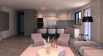 Lefkoşa Gönyeli Villalar Bölgesinde Satılık Yeni 3+1 PENTHOUSE