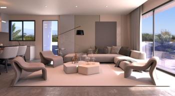 Lefkoşa Gönyeli Villalar Bölgesinde Satılık Yeni 3+1 PENTHOUSE