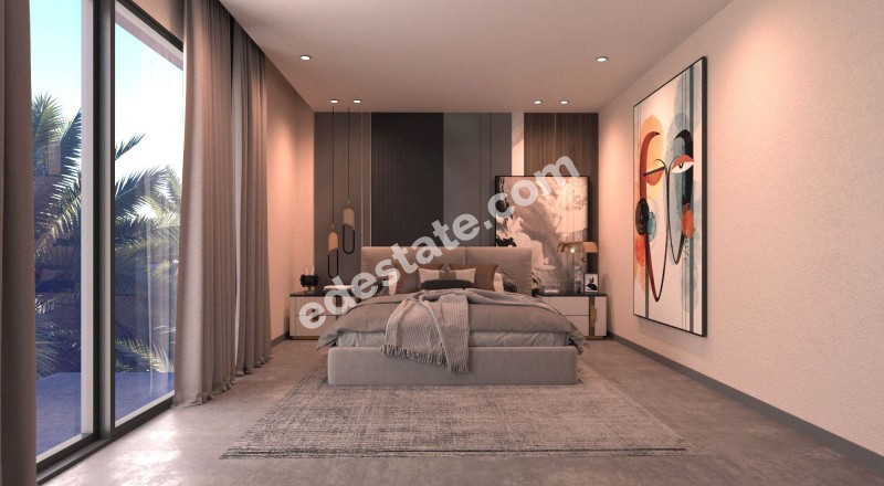 Lefkoşa Gönyeli Villalar Bölgesinde Satılık Yeni 3+1 PENTHOUSE