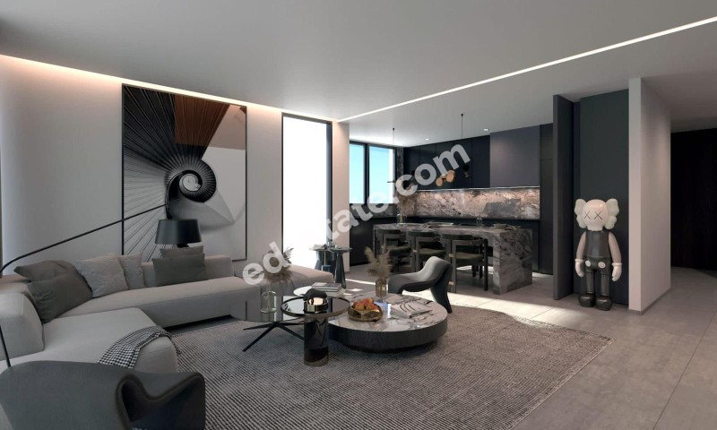 Lefkoşa Gönyeli Villalar Bölgesinde Satılık Yeni 3+1 PENTHOUSE