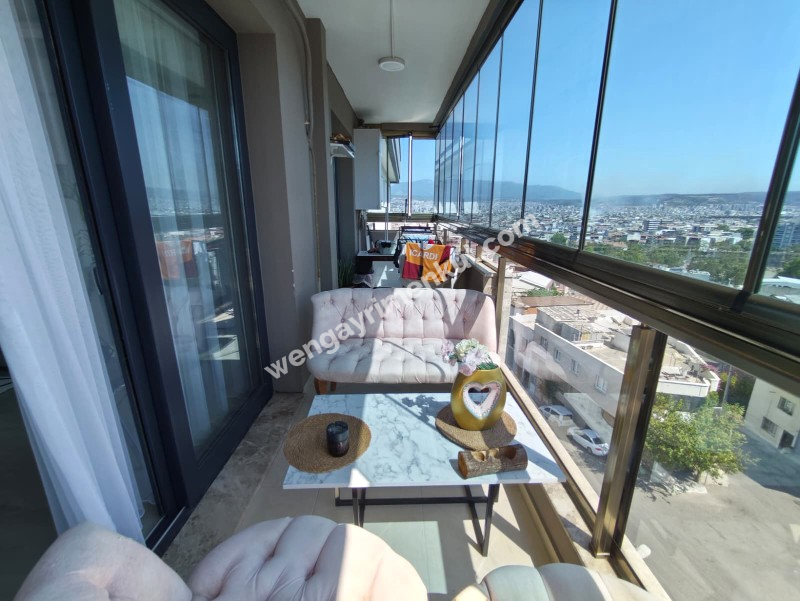 KARABAĞLAR GÜNALTAY MAHALLESİNDE LUX 2+1 ŞEHİR MANZARALI FERAH DAİRE