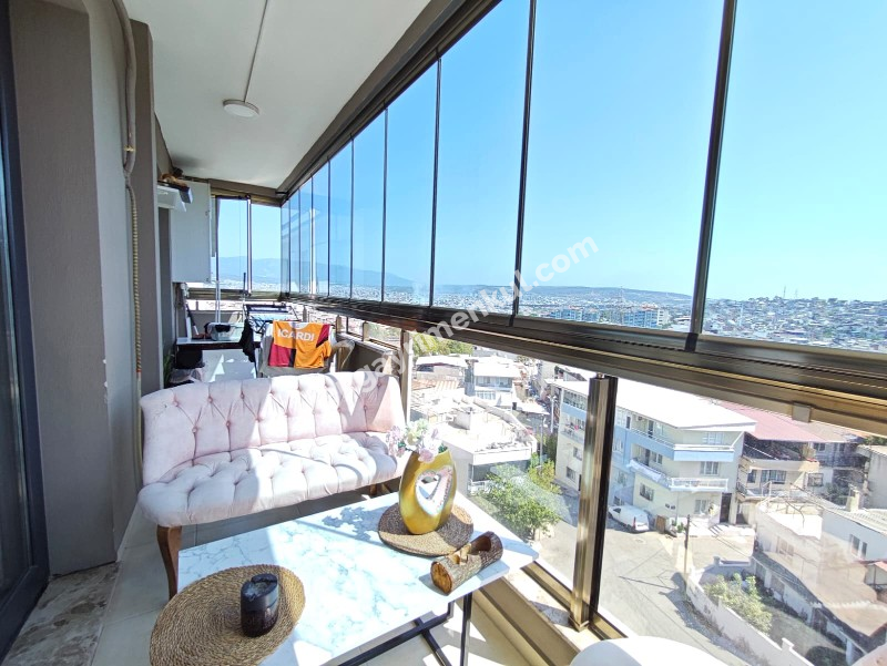 KARABAĞLAR GÜNALTAY MAHALLESİNDE LUX 2+1 ŞEHİR MANZARALI FERAH DAİRE