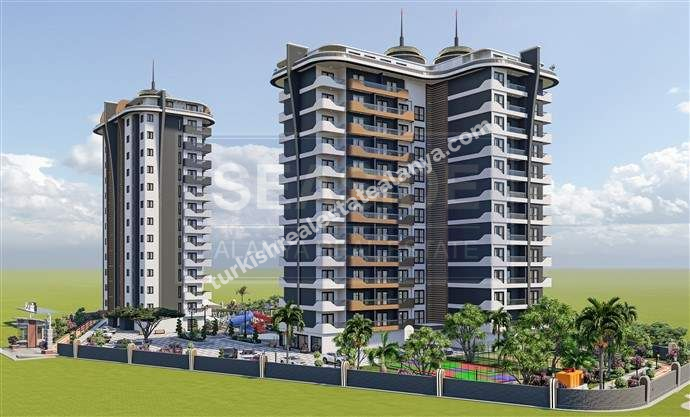 1+1  Apartment for sale in Mahmutlar Alanya 