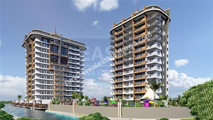 1+1  Apartment for sale in Mahmutlar Alanya 