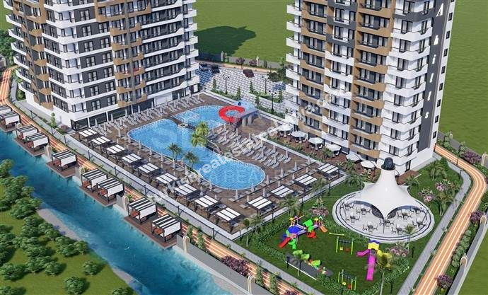 1+1  Apartment for sale in Mahmutlar Alanya 