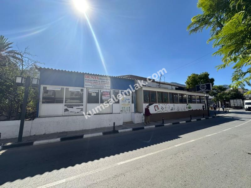 ALSANCAK  BELEDİYESİ  ANA YOL  ÜZERİ  SATILIK DÜKKAN 