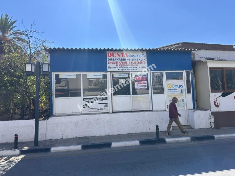 ALSANCAK  BELEDİYESİ  ANA YOL  ÜZERİ  SATILIK DÜKKAN 