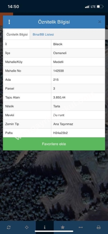ACİL!! MEDETLİ KÖYÜNDE ZİRVEDE YOLA 85 METRE CEPHELİ MANZARALI.