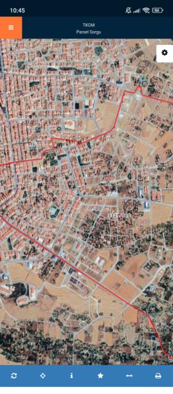 Güvenay - Çorum Bahçelievler Mahallesi Çoraklık Mevkii Satılık Arsa