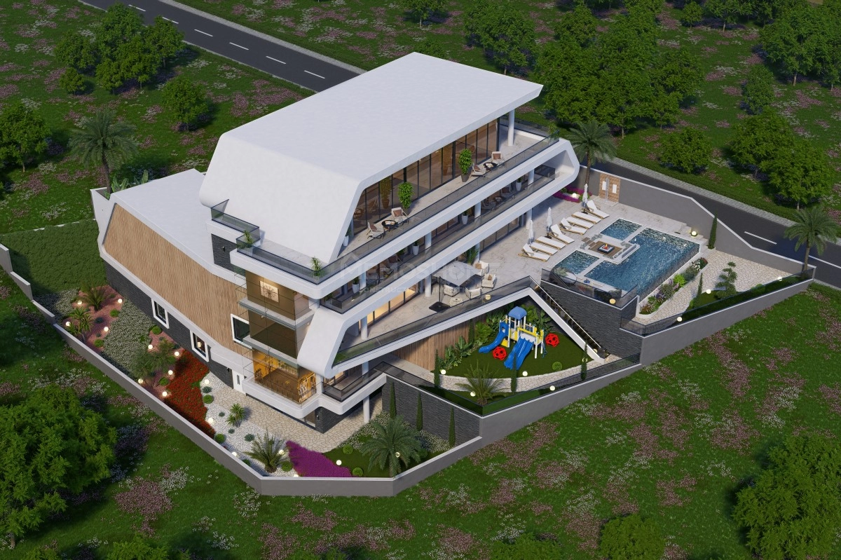 Cikcilli Ultraluksus Villa i Alanya