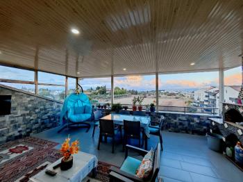 Didim Hisar - Efeler Sınırında Önü Açık Teraslı Dubleks