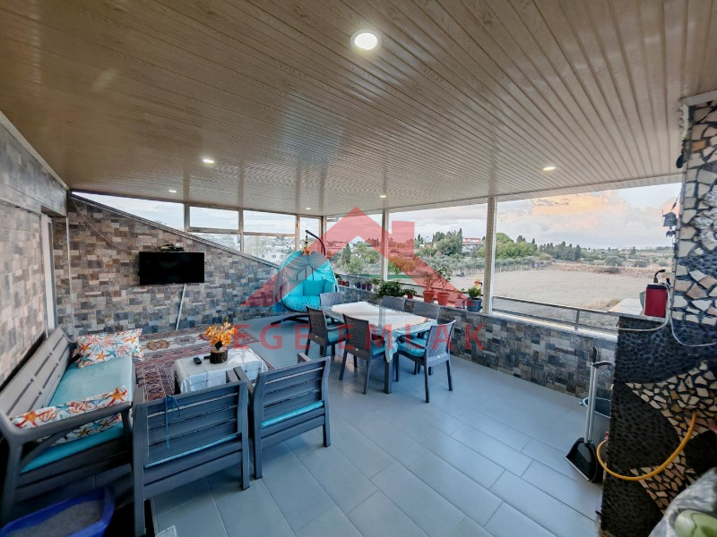 Didim Hisar - Efeler Sınırında Önü Açık Teraslı Dubleks