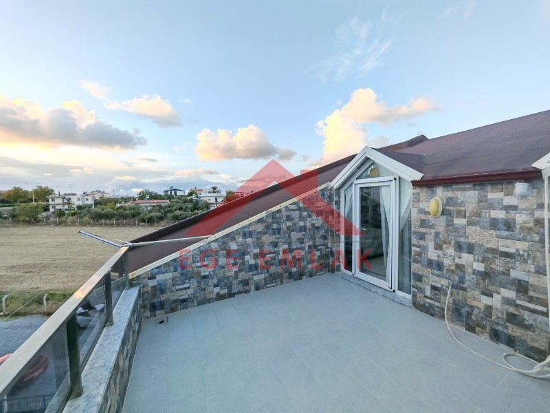 Didim Hisar - Efeler Sınırında Önü Açık Teraslı Dubleks