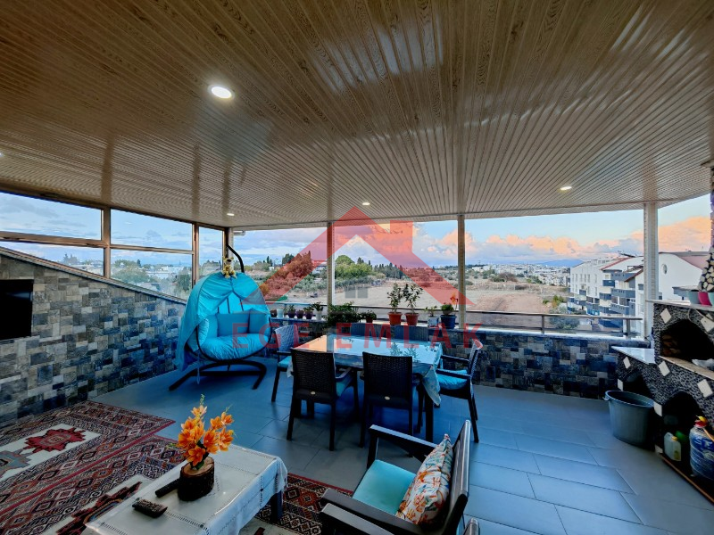 Didim Hisar - Efeler Sınırında Önü Açık Teraslı Dubleks