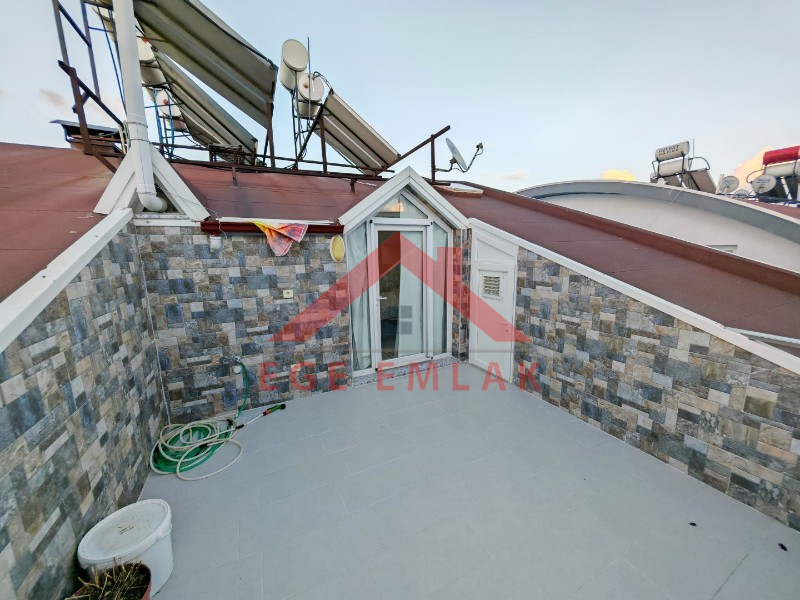 Didim Hisar - Efeler Sınırında Önü Açık Teraslı Dubleks