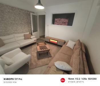 ŞİŞLİ İSKENDEROĞLU SOKAKTA KOPLE YENİLENMİŞ SIFIR EŞYALI BAÇE KATI 1+1 KİRALIK DAİRE