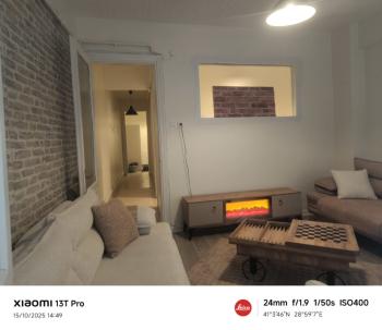 ŞİŞLİ İSKENDEROĞLU SOKAKTA KOPLE YENİLENMİŞ SIFIR EŞYALI BAÇE KATI 1+1 KİRALIK DAİRE