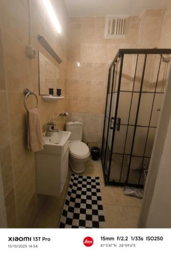 ŞİŞLİ İSKENDEROĞLU SOKAKTA KOPLE YENİLENMİŞ SIFIR EŞYALI BAÇE KATI 1+1 KİRALIK DAİRE