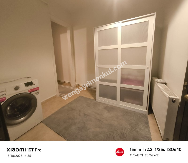 ŞİŞLİ İSKENDEROĞLU SOKAKTA KOPLE YENİLENMİŞ SIFIR EŞYALI BAÇE KATI 1+1 KİRALIK DAİRE