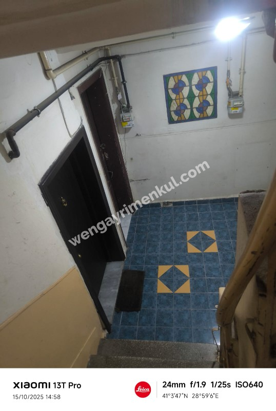 ŞİŞLİ İSKENDEROĞLU SOKAKTA KOPLE YENİLENMİŞ SIFIR EŞYALI BAÇE KATI 1+1 KİRALIK DAİRE