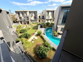 Kıbrıs Girne Kervansaray Projesi Deniz ve Havuz Manzaralı Satılık 3+1 Loft Daire