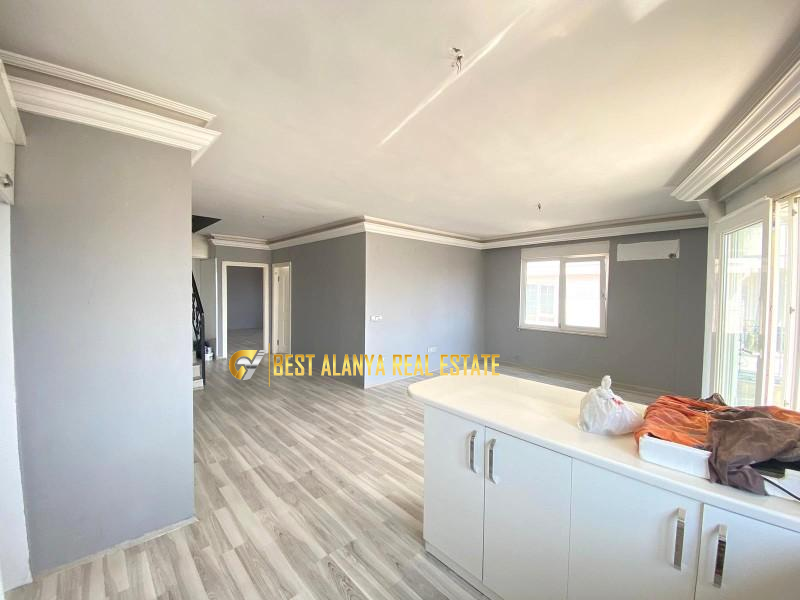 CİKCİLLİ ALANYA KİRALIK BOŞ 3+1 DUBLEX DAİRE ALANYA ANTALYA