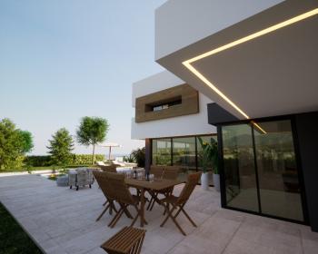 Kıbrıs Girne Edremit Bölgesinde Satılık 4+1 Lüks Villa