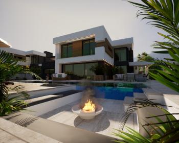 Kıbrıs Girne Edremit Bölgesinde Satılık 4+1 Lüks Villa