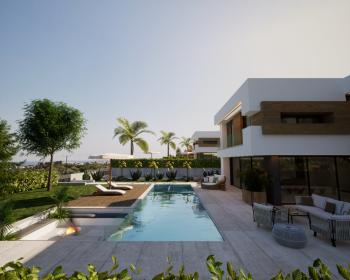 Kıbrıs Girne Edremit Bölgesinde Satılık 4+1 Lüks Villa