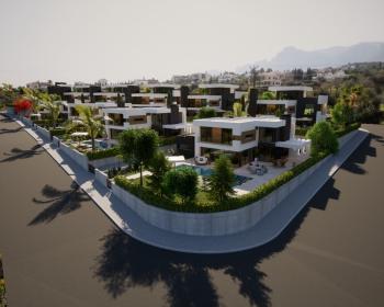 Kıbrıs Girne Edremit Bölgesinde Satılık 4+1 Lüks Villa