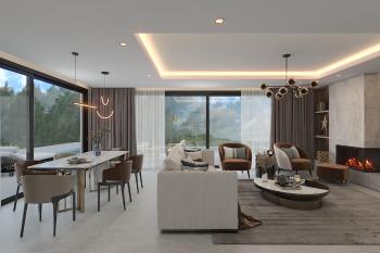 Kıbrıs Girne Edremit Bölgesinde Satılık 4+1 Lüks Villa