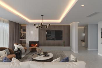 Kıbrıs Girne Edremit Bölgesinde Satılık 4+1 Lüks Villa