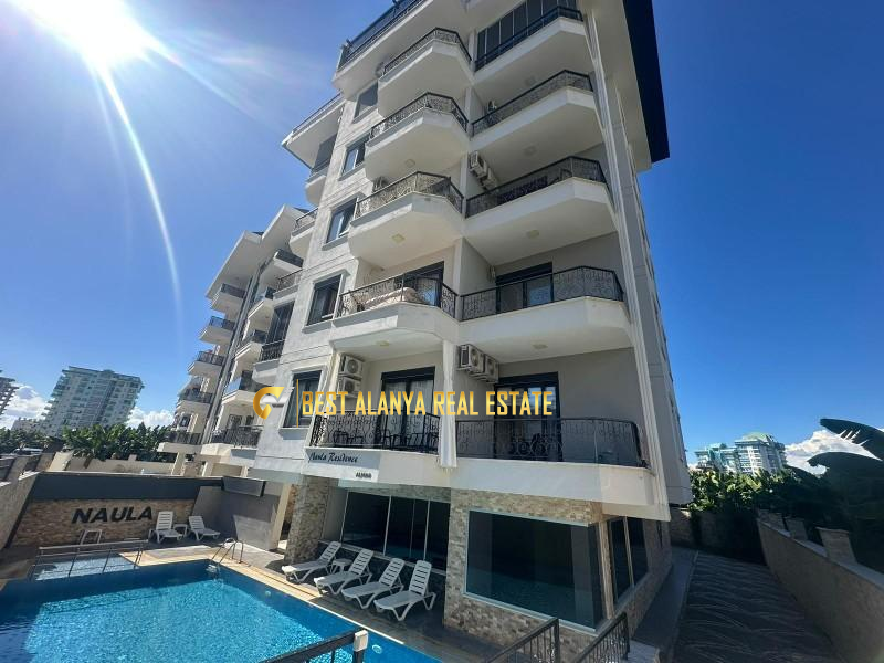 NAULA RESİDENCE KİRALIK EŞYALI 1+1 DAİRE MAHMUTLAR ALANYA ANTALYA