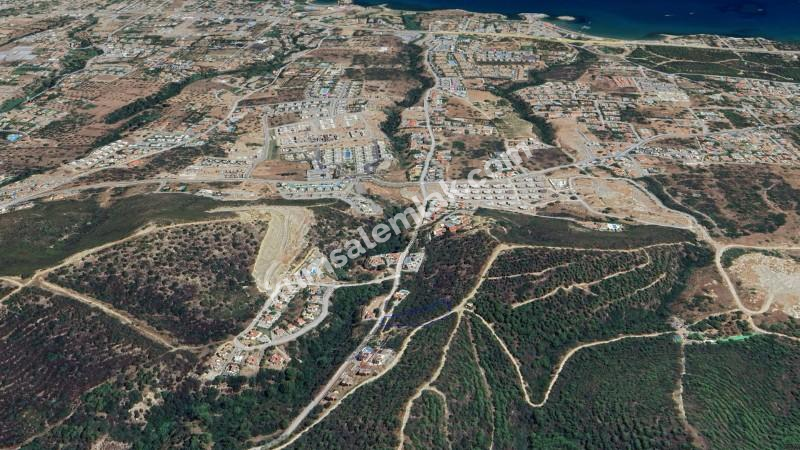 Girne Alsancak'da 2760 m² Proje Onaylı Arsa