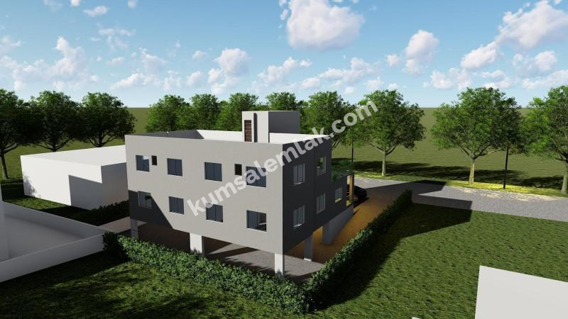 GÖNYELİ'DE YAPIM AŞAMASINDA 2+1 PENTHOUSE  