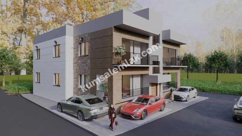 Gönyelinin Merkezi'nde Türk Malı 2+1 Sıfır Daire
