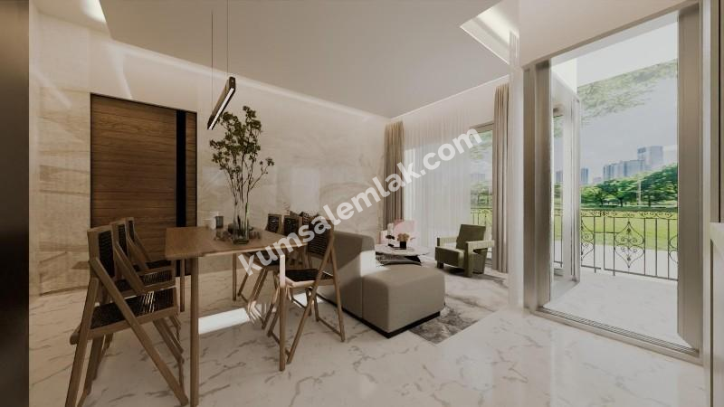 Gönyelinin Merkezi'nde Türk Malı 2+1 Sıfır Daire