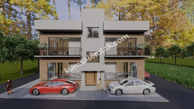 Gönyelinin Merkezi'nde Türk Malı 2+1 Sıfır Daire