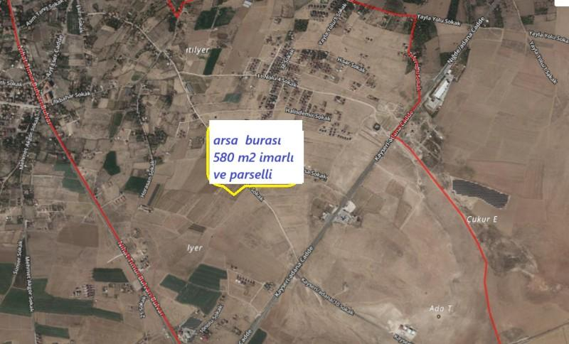 KEMERHİSAR ÇAYIRDA  SATILIK 580 M2 ARSA 